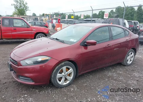 2015 Dodge Dart Sxt из США, поврежденный, VIN 1C3CDFBB3FD301564
